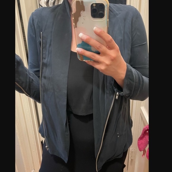 Nordstrom navy light weight jacket. NEW! - Picture 7 of 7